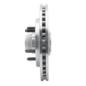 Ford Expedition Brake Rotor (1) - Front Right - R1 Concepts - Drilled & Slotted - Silver - `99-`04